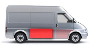 1 889 р. Правая средняя боковая панель (ремонтная) Wisentbull Peugeot Boxer 230 (1994-2002)  с доставкой в г. Кемерово. Увеличить фотографию 2