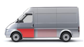 1 189 р. Панель левой двери (ремонтная) Wisentbull Peugeot Boxer 244 (2002-2006)  с доставкой в г. Кемерово. Увеличить фотографию 2