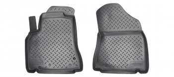1 499 р. Коврики салона Norplast Unidec (передние) Peugeot Partner Tepee (2008-2012) (черные)  с доставкой в г. Кемерово. Увеличить фотографию 1
