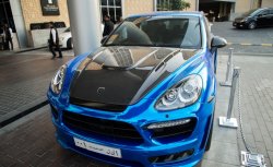 31 249 р. Пластиковый капот HAMANN EVO Porsche Cayenne 958 (2010-2014) (Неокрашенный)  с доставкой в г. Кемерово. Увеличить фотографию 4