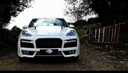42 299 р. Пластиковый капот TECHART MAGNUM Porsche Cayenne 958 (2010-2014) (Неокрашенный)  с доставкой в г. Кемерово. Увеличить фотографию 5