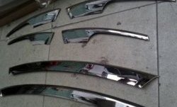 24 849 р. Вставки в передние воздуховоды бампера СТ Porsche Cayenne 958 (2010-2014) (Неокрашенная)  с доставкой в г. Кемерово. Увеличить фотографию 2
