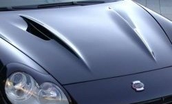 2 999 р. Реснички на фары CT Porsche Cayenne 958 (2010-2014) (Неокрашенные)  с доставкой в г. Кемерово. Увеличить фотографию 2
