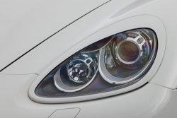 2 749 р. Реснички на фары TECHART Porsche Cayenne 958 (2010-2014) (Неокрашенные)  с доставкой в г. Кемерово. Увеличить фотографию 2