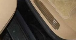 22 699 р. Накладки на порожки автомобиля СТ Porsche Cayenne 958 (2010-2014)  с доставкой в г. Кемерово. Увеличить фотографию 2