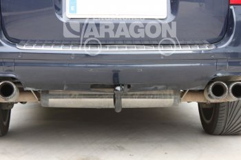 22 699 р. Фаркоп Aragon.(шар V) Porsche Cayenne 958 рестайлинг (2014-2018)  с доставкой в г. Кемерово. Увеличить фотографию 4