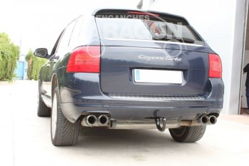22 699 р. Фаркоп Aragon.(шар V) Porsche Cayenne 958 рестайлинг (2014-2018)  с доставкой в г. Кемерово. Увеличить фотографию 5