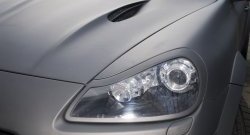 2 299 р. Реснички на фары JE Design  Porsche Cayenne  957 (2007-2010) (Неокрашенные)  с доставкой в г. Кемерово. Увеличить фотографию 2