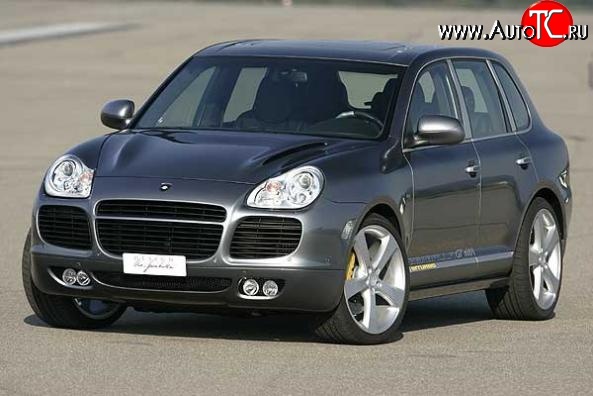 21 499 р. Накладка на передний бампер Gemballa Aero I Porsche Cayenne 955 (2002-2006) (Неокрашенная)  с доставкой в г. Кемерово