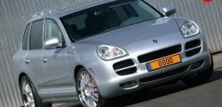 18 449 р. Комплект порогов Gemballa Aero I Porsche Cayenne 955 (2002-2006) (Неокрашенные)  с доставкой в г. Кемерово. Увеличить фотографию 2