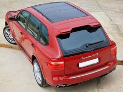 9 299 р. Спойлер GTS DESIGN Porsche Cayenne 955 (2002-2006) (Неокрашенный)  с доставкой в г. Кемерово. Увеличить фотографию 6