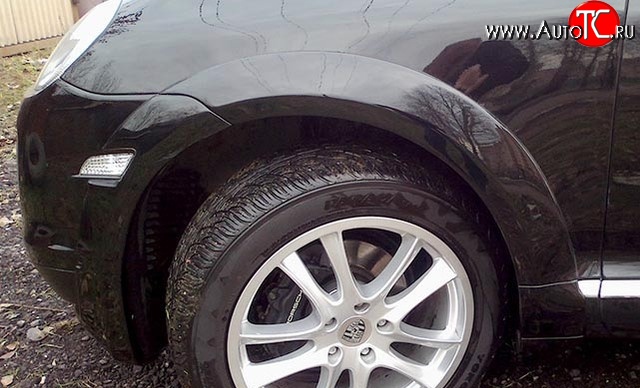 24 549 р. Комплект накладок на колёсные арки Je Design Porsche Cayenne 957 (2007-2010) (Неокрашенные)  с доставкой в г. Кемерово