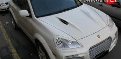 27 649 р. Пластиковый капот Techart Magnum II Porsche Cayenne 957 (2007-2010) (Неокрашенный)  с доставкой в г. Кемерово. Увеличить фотографию 2
