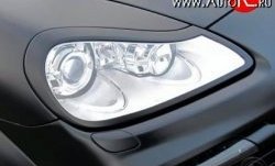 2 299 р. Реснички на фары JE Design  Porsche Cayenne  957 (2007-2010) (Неокрашенные)  с доставкой в г. Кемерово. Увеличить фотографию 4