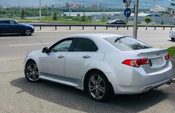 4 949 р. Пороги накладки Mugen  Honda Accord  8 CU (2008-2011) седан дорестайлинг (Неокрашенные)  с доставкой в г. Кемерово. Увеличить фотографию 8