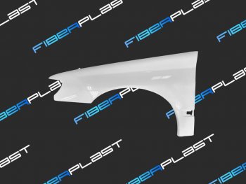 Переднее левое крыло (стеклопластик) Fiberplast Peugeot 406 8B седан дорестайлинг (1995-1999) (Дорестайлинг (1995-1999))