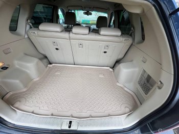 1 799 р. Коврик багажника Norplast Unidec  Hyundai Tucson  JM (2004-2010) (Цвет: бежевый)  с доставкой в г. Кемерово. Увеличить фотографию 2