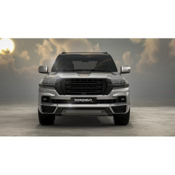16 499 р. Решётка радиатора MV-Tuning  Toyota Land Cruiser  200 (2015-2021) 2-ой рестайлинг (Неокрашенная)  с доставкой в г. Кемерово. Увеличить фотографию 3