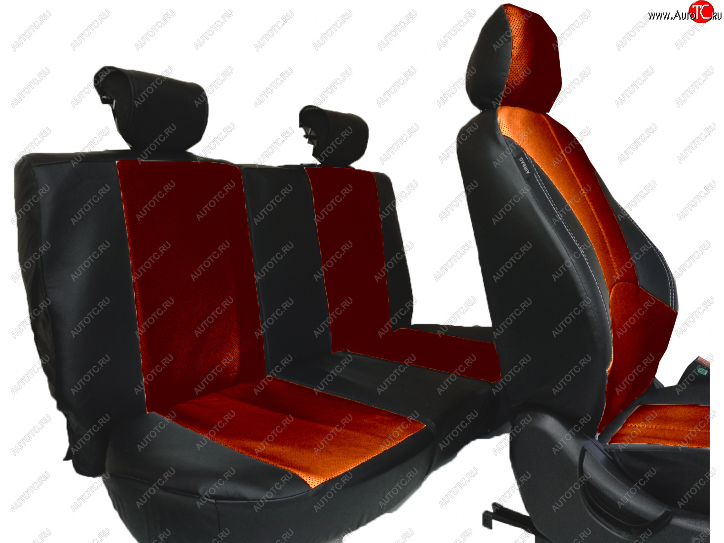 3 999 р. Универсальные чехлы сидений X-DRIVE   (черный/коричневый)  с доставкой в г. Кемерово