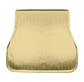 Коврик багажник (5 мест) Norplast Unidec Toyota Land Cruiser  J300 (2021-2025) дорестайлинг (бежевый)