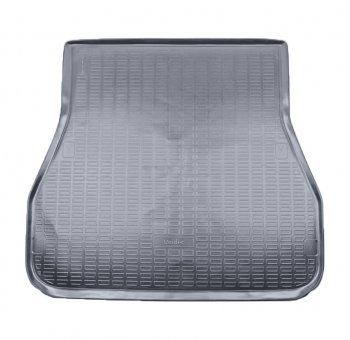 Коврик багажник (5 мест) Norplast Unidec Toyota Land Cruiser  J300 (2021-2025) дорестайлинг (серый)