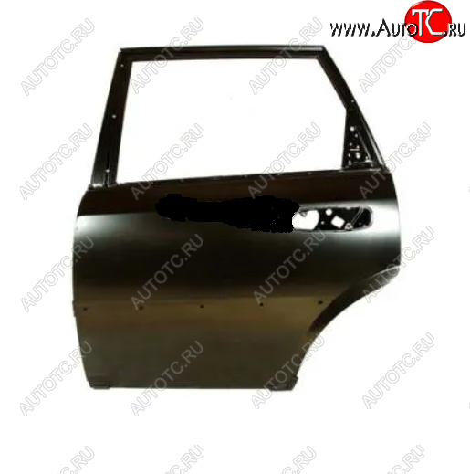 19 899 р. Левая дверь задняя BodyParts CITROEN C-elysee дорестайлинг (2012-2017) (Неокрашенная)  с доставкой в г. Кемерово