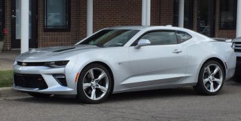 10 999 р. Левое крыло переднее BodyParts  Chevrolet Camaro (2015-2018) дорестайлинг (Неокрашенное)  с доставкой в г. Кемерово. Увеличить фотографию 1