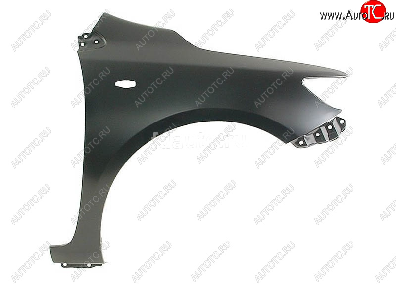3 899 р. Правое крыло (с отверстием под повторитель поворота) BodyParts  Toyota Corolla  E150 (2006-2010) седан дорестайлинг (Неокрашенное)  с доставкой в г. Кемерово