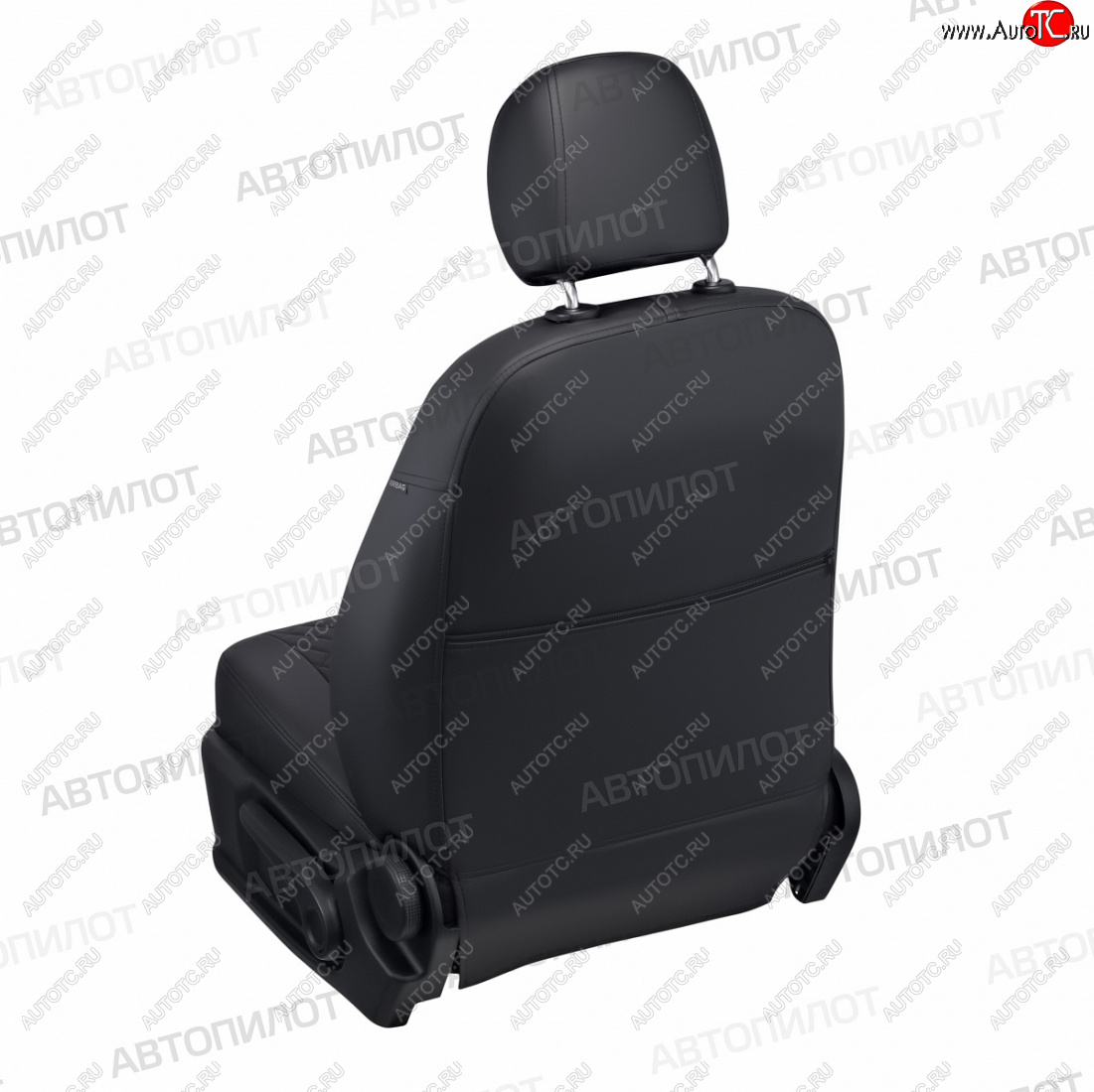 8 249 р. Чехлы сидений (экокожа) Автопилот Ромб  KIA Cerato  1 LD (2003-2008) седан дорестайлинг, седан рестайлинг (черный)  с доставкой в г. Кемерово