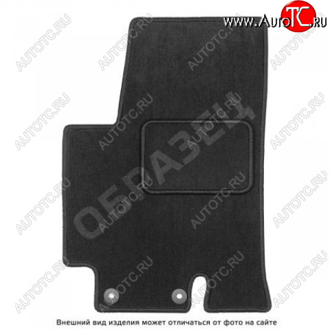 8 249 р. Ковры салона текстильные Dodge Ram DJ, DS (2008-2012) (Prestige черные)  с доставкой в г. Кемерово