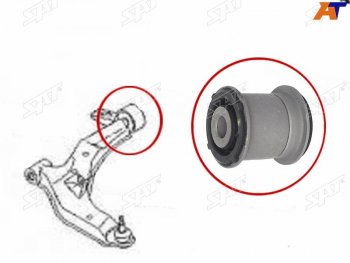 1 039 р. Сайлентблок нижнего рычага задний FR SAT Nissan Primera 3 седан P12 (2001-2008)  с доставкой в г. Кемерово. Увеличить фотографию 1