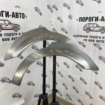 Левая внешняя задняя ремонтная арка ПОРОГИ-АВТО Volkswagen Passat  B4 (1993-1996) универсал (Холоднокатаная сталь 0,8 мм)