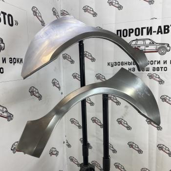 Ремкомплект внешних задних арок (2 шт) Пороги-Авто Dodge Neon (2000-2005) (Холоднокатаная сталь 0,8 мм)