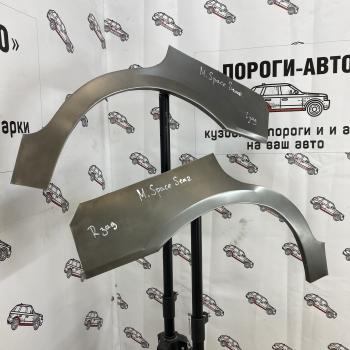 Правая внешняя ремонтная арка Пороги-Авто Mitsubishi Space Star  DG (1998-2002) (Холоднокатаная сталь 0,8 мм)