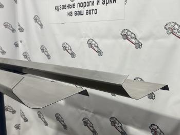 Правый ремонтный порог Пороги-Авто Geely MK Cross (2011-2016) (Холоднокатанная сталь 1 мм)