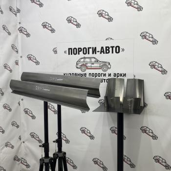Правый ремонтный порог Пороги-Авто Toyota RAV4 CA20 3 дв. рестайлинг (2003-2005) (Холоднокатанная сталь 1 мм)
