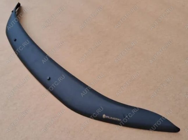 3 499 р. Дефлектор капота CA-Plastic Nissan X-trail 2 T31 дорестайлинг (2007-2011) (Серия Strong черная)  с доставкой в г. Кемерово