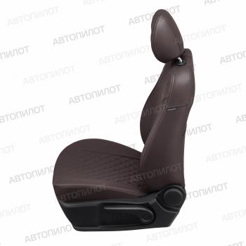 8 499 р. Чехлы сидений Ромб (экокожа) Автопилот  Chery Tiggo 7 - Tiggo 7 Pro Max  T1E (шоколад)  с доставкой в г. Кемерово. Увеличить фотографию 3