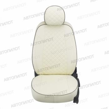 8 499 р. Чехлы сидений Ромб (экокожа) Автопилот  Chery Tiggo 7 - Tiggo 7 Pro Max  T1E (белый)  с доставкой в г. Кемерово. Увеличить фотографию 3