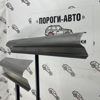 Левый ремонтный порог Пороги-Авто Hyundai Elantra  MD (2010-2016) дорестайлинг, рестайлинг (холоднокатаная сталь 1 мм)