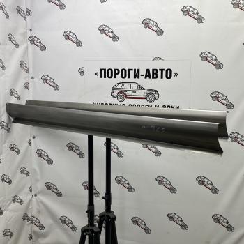 Правый ремонтный порог ПорогиАвто Hyundai Verna  2 MC (2005-2011) седан (холоднокатаная сталь 1 мм)
