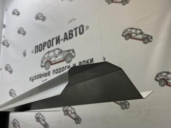 Левый ремонтный порог ПОРОГИ-АВТО Mitsubishi Lancer 10 CY седан дорестайлинг (2007-2010) (холоднокатаная сталь 1 мм)