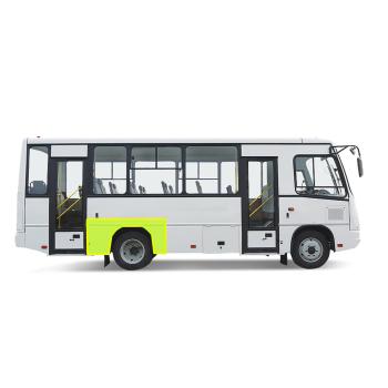 Правая внешняя задняя ремонтная арка ПОРОГИ-АВТО ПАЗ 3204 ( Vector,  Vector Next) (2006-2025) дорестайлинг, автобус 1-ый рестайлинг, автобус 2-ой рестайлинг (холоднокатаная сталь 0,8мм)