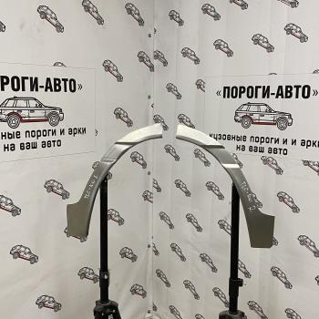 Правый ремонтный сапожок заднего крыла Пороги-Авто Toyota Land Cruiser 10 100 дорестайлинг (1998-2002) (холоднокатаная сталь 0,8мм)