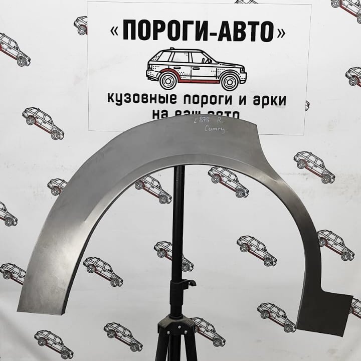 2 199 р. Левая внешняя задняя ремонтная арка ПОРОГИ-АВТО Toyota Camry V40 (1994-1998) (холоднокатаная сталь 0,8 мм)  с доставкой в г. Кемерово