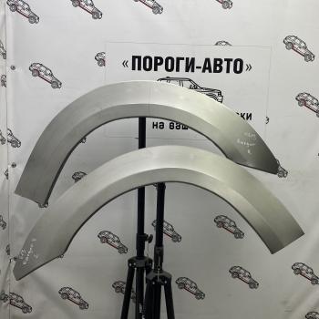 Левая передняя ремонтная арка Пороги-Авто Ford Ranger (2006-2011) дорестайлинг, рестайлинг (холоднокатаная сталь 0,8мм)