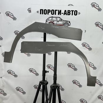 Левая внешняя задняя ремонтная арка ПОРОГИ-АВТО Daewoo Nubira ( J100,  J150,  J200) (1997-2008) (холоднокатаная сталь 0,8 мм)