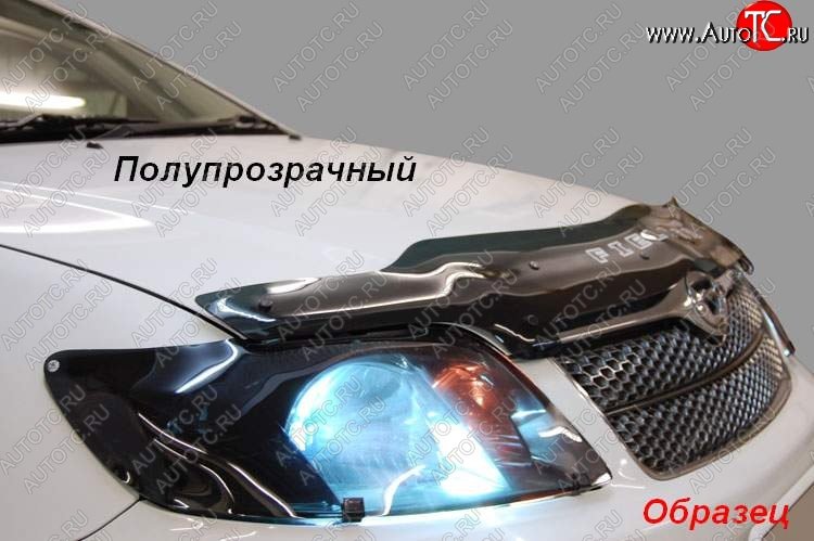 1 999 р.  Защита фар CA-Plastic  Honda Fit  1 (2004-2007) GD 1-ый рестайлинг, GD 2-ой рестайлинг (Classic полупрозрачный)  с доставкой в г. Кемерово