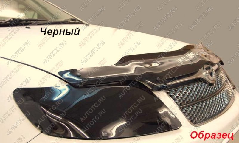 1 759 р.  Защита фар CA-Plastiс  Toyota Corolla  E110 (1991-1995) седан дорестайлинг (Classic черный)  с доставкой в г. Кемерово
