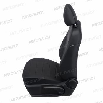8 249 р. Чехлы сидений Экокожа (сплошное экокожа) Автопилот  FAW Bestune B70 (2020-2025) лифтбэк (черный)  с доставкой в г. Кемерово. Увеличить фотографию 6